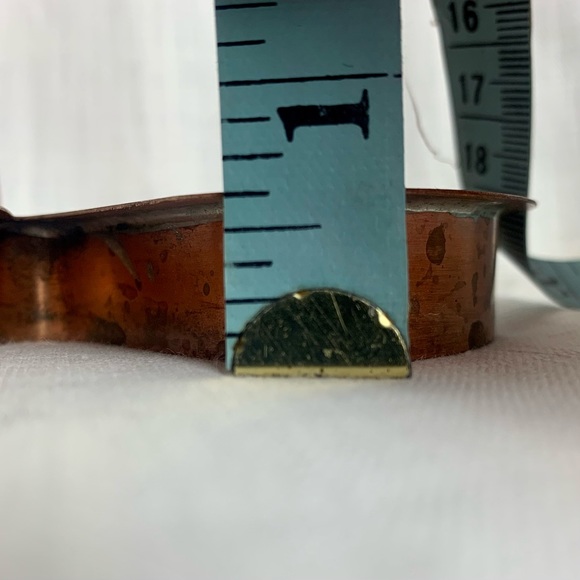 Vintage copper extra large bear cookie cutter - Picture 6 of 6